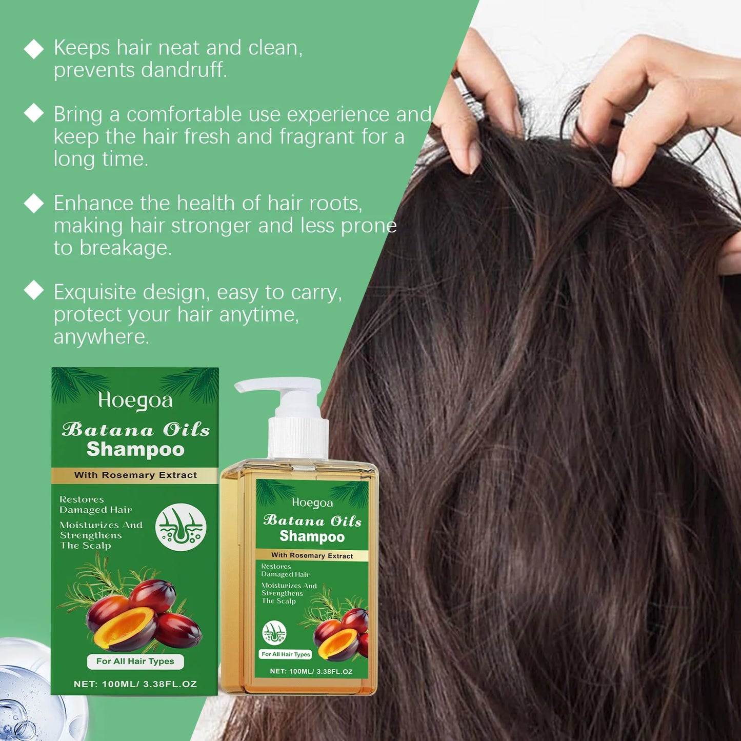 Batana Rosemary Hair Revival Shampoo